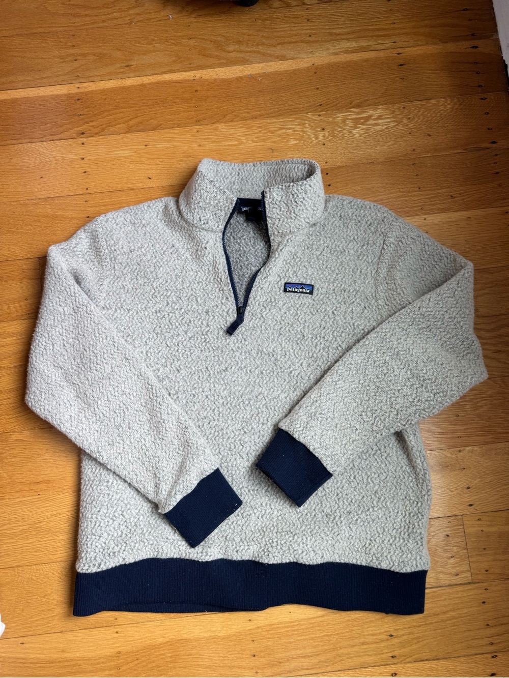 Patagonia Quarter Zip Fleece Sweater